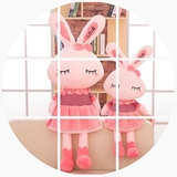兔兔毛绒玩具兔斯基生日礼物靠垫/抱枕大号2岁女毛绒布艺类玩具