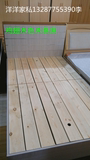 床 单人床 双人床 实木颗粒板床 实木床板 只做 济南市区可送货