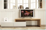 包邮创意电视柜伸缩组合电脑桌卧室厅小电视机欧美式简约家具环保