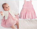 现货 NEXT童装英国代购女宝宝粉红兔子连衣裙小外套2件公主礼服裙