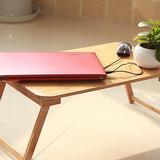 放在床上的桌子阳光谷床上用笔记本电脑桌实木简易折叠小书桌