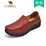 Camel骆驼女鞋 正品2014新款女单鞋正品秋季平跟休闲鞋 A1307067