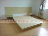 上海宾馆床厂家直销汉庭7天快捷酒店家具标准间床全套家具单人板