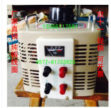 调压器220V 5000W接触式0-300V可调变压器TDGC2-5Kva发热丝调温
