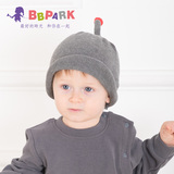 贝贝帕克 婴儿帽子春秋款新生儿豆丁帽0-3月婴幼儿圆顶套头胎帽