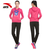 ANTA安踏 女运动套装2015秋季新款女子上衣运动裤两件套