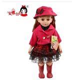 正版安娜公主会说话的对话洋娃娃智能语音可站立关节活动女孩玩具