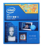 实体店 Intel/英特尔 i5-4590 盒装台式机电脑酷睿四核处理器CPU