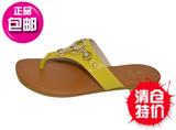 Shoebox/鞋柜 夏季新款休闲舒适平跟人字拖鞋女凉鞋 1114303063