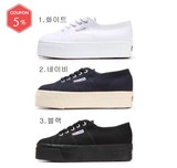 韩国代购正品SUPERGA专柜白色女鞋帆布鞋厚底鞋松糕鞋