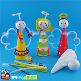 圣诞节小天使 幼儿园手工DIY材料批发美可儿童创意艺趣玩具爆款