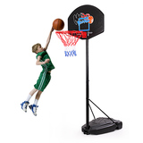 包邮可升降青少年篮球架 室外可移动球架 户外成人标准高度篮筐