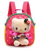 1岁半2-3岁小女孩子书包可爱猫咪双肩背包包幼儿园托班女童小朋友