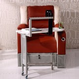 八贝勒特价网吧一体沙发 网咖沙发单人电脑沙发网吧专用一体桌椅