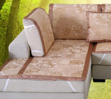 hi秋冬沙发垫子凉席沙发垫凉垫欧式藤坐垫防滑冰丝沙发垫