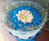 教师节鲜花99朵蓝玫瑰蓝色妖姬广州鲜花预定生日爱情求婚鲜花