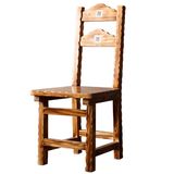 原木松木实木小矮凳子时尚方凳马鞍凳餐凳简约二砖靠椅双砖靠椅子