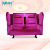 【HiBoss】影院椅电影院沙发椅情侣座椅软包双人椅子家庭影院椅