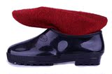 正品正品回力雨鞋低帮加绒加棉保暖雨靴男女防滑防水雨鞋元宝塑料