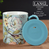 美国LANG杯子 创意陶瓷杯马克杯咖啡杯奶茶杯 田园风 19款可选