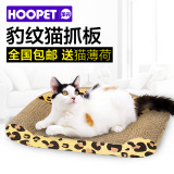 瓦楞纸猫抓板 猫咪玩具磨爪器猫沙发猫窝 逗猫宠物玩具送猫薄荷c