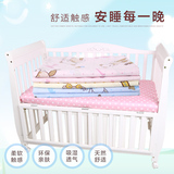 新款飞飞熊婴儿宝宝床单卡通印花可爱幼儿园床上用品儿童床单