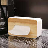 实木欧式日式纸巾盒创意家用餐巾纸抽纸盒办公卫生间浴室客厅车用