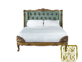 欧式床 实木床1.8米双人床 水曲柳实木床新古典创意家具公主床