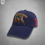 全美代购正品POLO RALPH LAUREN男女通用限量版鸭舌棒球帽子 现货