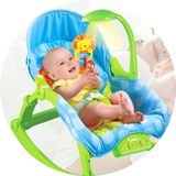 新生儿摇椅躺椅安抚摇摇椅0-1岁婴幼儿摇篮宝宝睡觉摇床哄娃神器