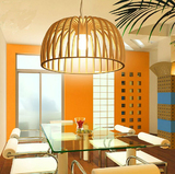 竹艺吊灯中式创意简约东南亚欧式美式乡村田园竹子灯具餐厅会所灯