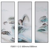 706w-禅意集-抽像艺术精品 水墨烟熏 烟雾装饰画 方案软装素材