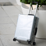 日默瓦保护套CLASSIC FLIGHT箱套旅行箱无需脱卸加厚耐磨PVC透明