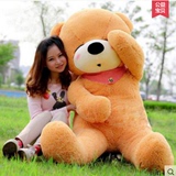泰迪熊抱抱熊正版结婚儿童毛绒玩具熊批发大号娃娃1.6米大熊包邮