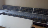 加厚布艺沙发垫 现代简约四季欧式全棉防滑沙发垫冬季 格子可定做