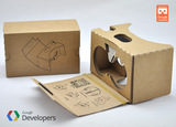 加厚开发者版 镜片最优化 Cardboard 2代 虚拟现实3D VR眼镜 头带