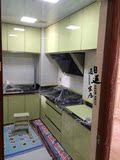 上海定制厨房整体橱柜纳米玻璃工厂直销定制定做厨房橱柜石英台面