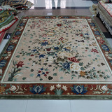 珍品传统工艺地毯大厅手工打结真丝蚕丝地毯卧室客厅地毯别墅古典