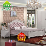 欧式实木床法典韩式田园双人床公主床橡木婚床儿童床卧室套房家具
