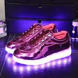 儿童发光鞋USB充电男童亮灯鞋女童夜光鞋板鞋童鞋LED带灯运动鞋潮
