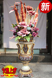 促销新款 欧式仿古落地大花瓶 客厅展厅装饰  复古新古典花器