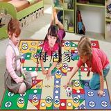 跳棋磁铁超大号双面游戏毯地毯式地垫大富翁地毯爬行垫玩具飞行棋