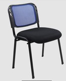 特价四脚固定电脑椅网布会议椅办公职员椅培训椅家用麻将椅可叠放