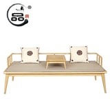 特价罗汉床实木带靠背坐垫 茶几榻榻米 沙发座椅中式古典原创设计
