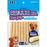 日本代购宠物狗狗零食sunrise纤维状洁齿骨磨牙棒咬胶口香糖