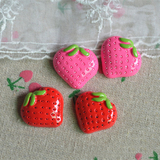 草莓水果冰箱贴 吸铁石磁铁磁贴 韩国立体树脂家居装饰品