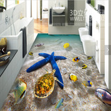 3d浴室卫生间地板砖 3d客厅卧室背景瓷砖 海洋世界商场3D地板砖