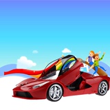 遥控车汽车玩具充电漂移赛车法拉利可开门超大儿童电动小轿车电池