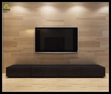 北欧电视柜茶几现代黑色橡木色家具简约现代客厅电视机柜组合定制
