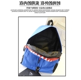 爆款双肩包女韩版中学生书包个性大号鲨鱼2015包旅行包男士背包潮